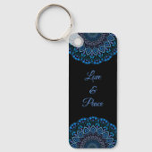 Bloem Mandala Sleutelhanger (Voorkant)