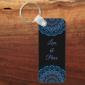 Bloem Mandala Sleutelhanger (Voorkant)