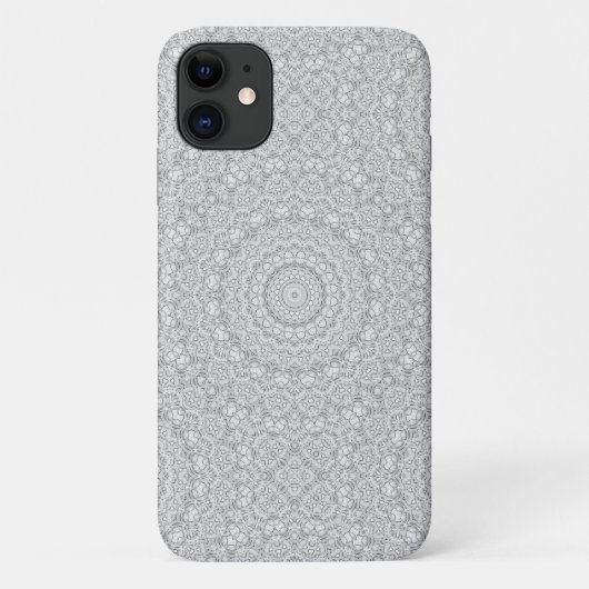 Bloem Mandalal_MG_2221 ZwartNwit Case-Mate iPhone Case (Achterkant)