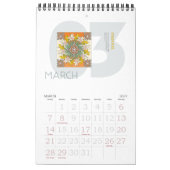 Bloem Mandalas Kalender (Mar 2027)