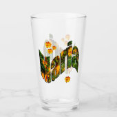 Bloem Maria Naam Logo, Glas (Voorkant)