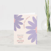 Bloem Medewerker Waardering van het personeel Dank (Voorkant)