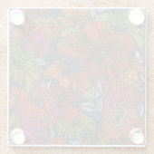 Bloem Medley Glazen Onderzetter (Achterkant)