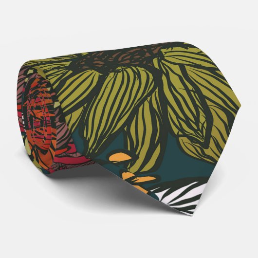 Bloem Medley Stropdas (Opgerold)