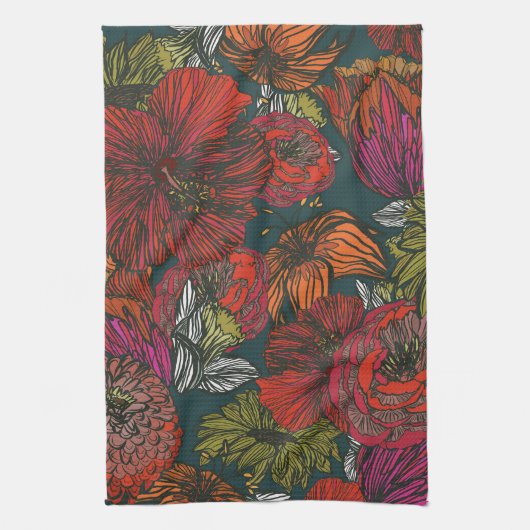 Bloem Medley Theedoek (Verticaal)