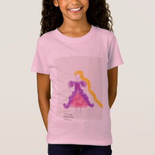 Bloem Meisje Prinses Collectie  T-shirt