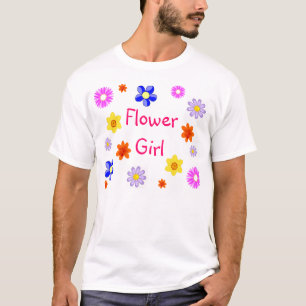 Bloem meisje T-Shirt