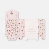 Bloem Meisje Wilde Bloem Doopfeest Bedankdoosjes (Uitgevouwen)