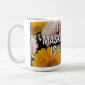 Bloem met citaat koffiemok (Links)