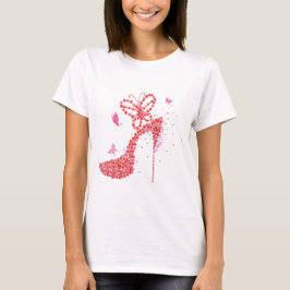 Bloem met hoog Shirt