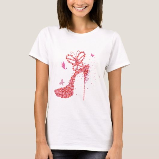 Bloem met hoog Shirt (Voorkant)