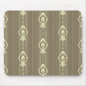 Bloem met laurel in sepia muismat (Voorkant)