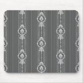 Bloem met laurelhars in grijs muismat (Voorkant)