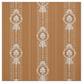 Bloem met lauwerkrans stof (Swatch)