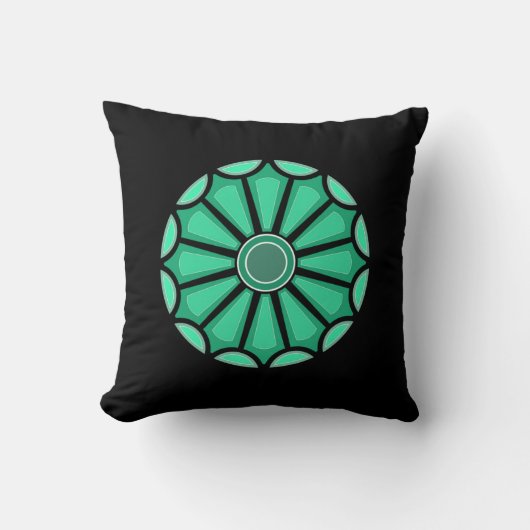 BLOEM MODERN GESCHENK VAN MAM PAPA ZUS ZOON BAAS KUSSEN (Voorkant)