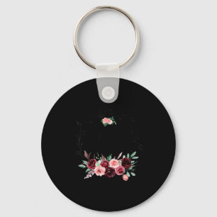 Bloem moeder van de bruid shower bruiloft sleutelhanger