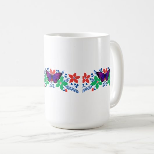 Bloem mok (Voorkant rechts)