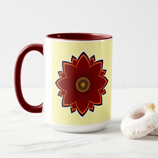 Bloem Mokken & Kopjes - Bloem Ontwerp (Met donut)
