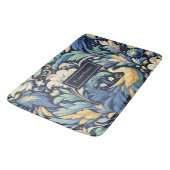 Bloem Morris kunst Badmat (Gekanteld)