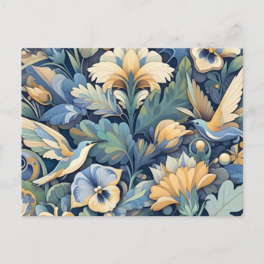 Bloem Morris kunst Briefkaart (Voorkant)