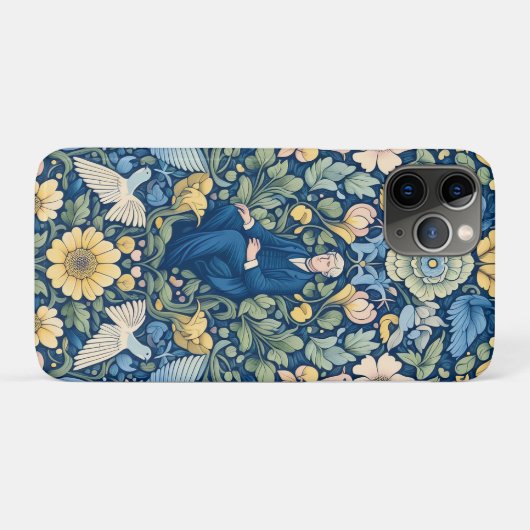 Bloem Morris kunst Case-Mate iPhone Case (Achterkant (horizontaal))