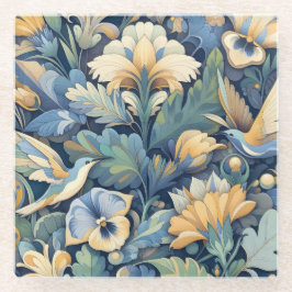 Bloem Morris kunst Glazen Onderzetter