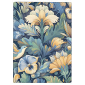 Bloem Morris kunst Klembord (Achterkant)