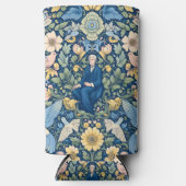 Bloem Morris kunst Seltzer Blikjeskoeler (Voorkant)