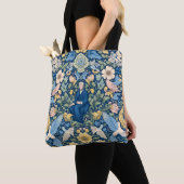 Bloem Morris kunst Tote Bag (Dichtbij)