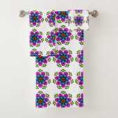Bloem Motief Mandala Bad Handdoek (Insitu)