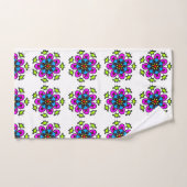 Bloem Motief Mandala Bad Handdoek (Handdoek)