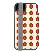 Bloem Motief Mandala Incipio iPhone Portemonnee Hoesje (Agenda Achterkant)