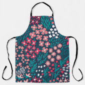  bloem naadloos. eindeloos herhaald schort (Voorkant)