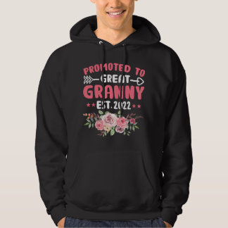Bloem Nieuwe Oma Oma Bevorderd Tot Groot G Hoodie