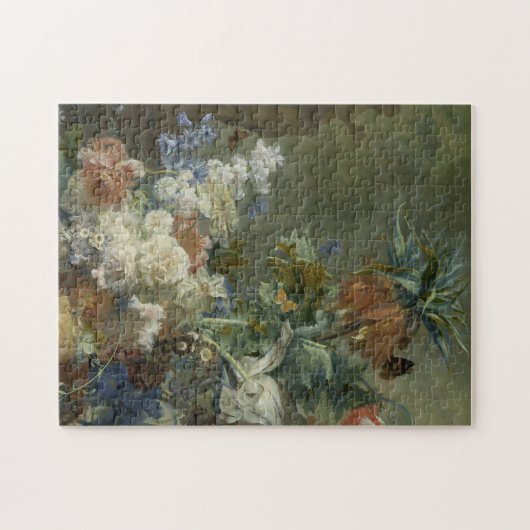 Bloem, nog leven, Huysum Legpuzzel (Horizontaal)