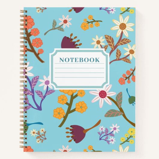 Bloem notebook notitieboek (Voorkant)