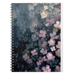 Bloem notebook notitieboek