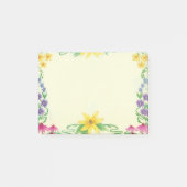 Bloem Notitieblok met Frame Post-it® Notes (Voorkant)