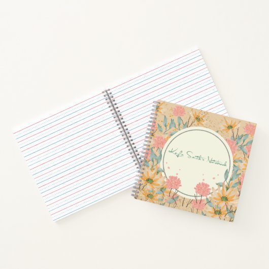 Bloem Notitieboek (Binnen)