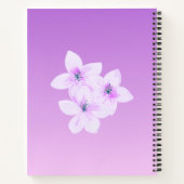 bloem notitieboek (Achterkant)