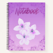 bloem notitieboek (Voorkant)