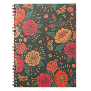 bloem notitieboek