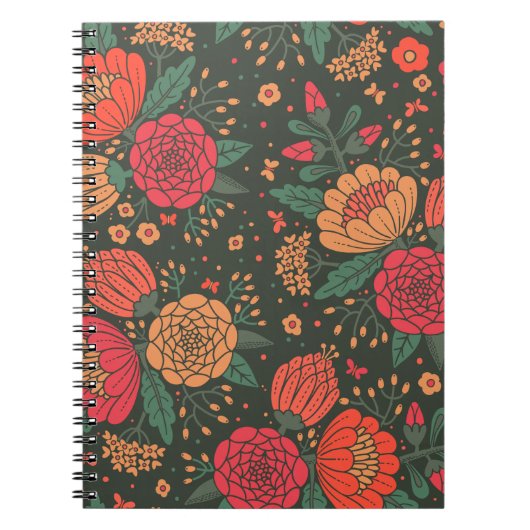 bloem notitieboek (Voorkant)