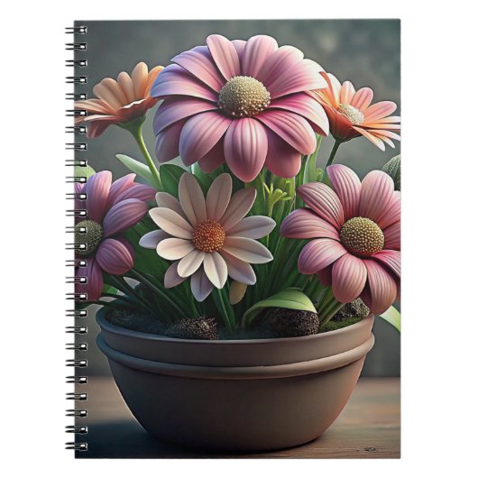 bloem notitieboek (Voorkant)