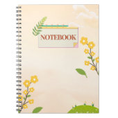 Bloem-  notitieboek (Voorkant)