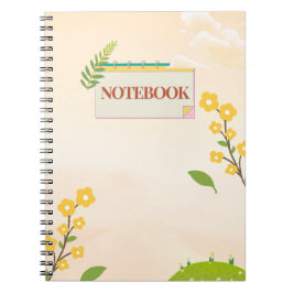 Bloem-  notitieboek