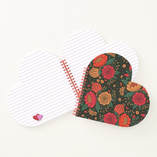 bloem notitieboek (Binnen)