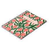 Bloem Notitieboek – Elegante Bloem-Thema (Linkerzijde)