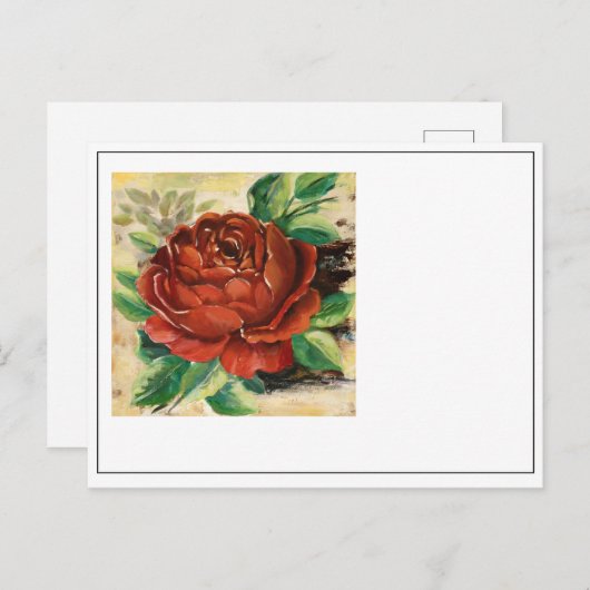 Bloem nr.1 briefkaart (Voorkant / Achterkant)