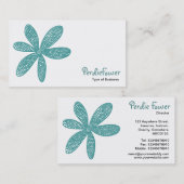  bloem - Ocean Green 669999 Visitekaartje (Voorkant / Achterkant)